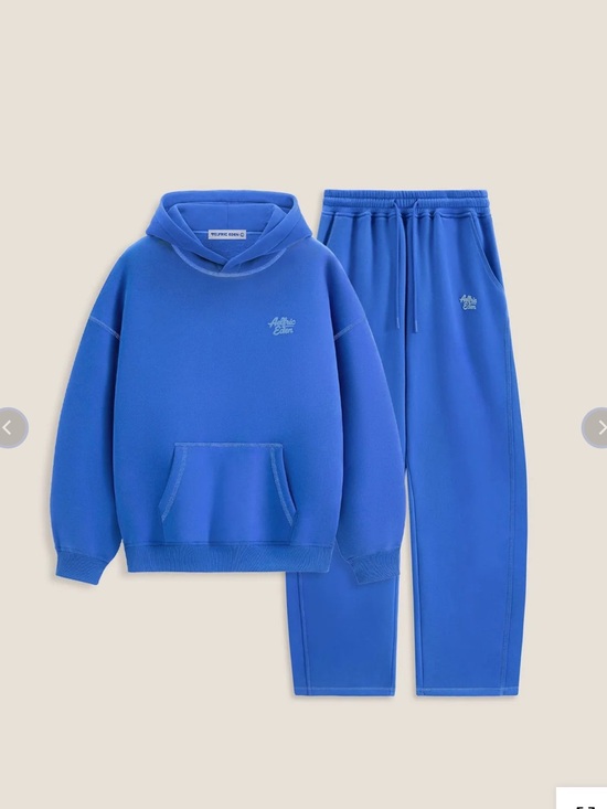 Aelfric Eden Pants - Aelfric Eden Baggy Hoodie sweatpants Set size XS blue